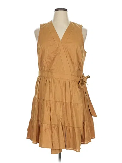 Pre-owned Nine West Casual Dress In Brown