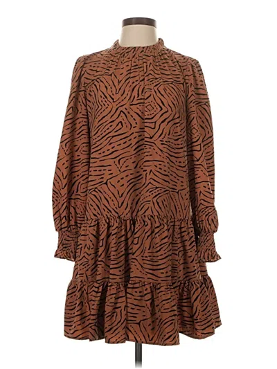 Pre-owned Nine West Casual Dress In Brown