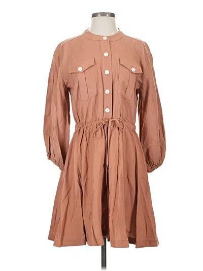 Pre-owned Nine West Casual Dress In Brown