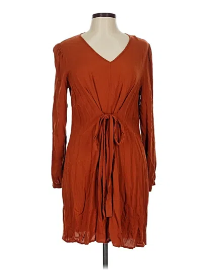 Pre-owned Nine West Casual Dress In Brown