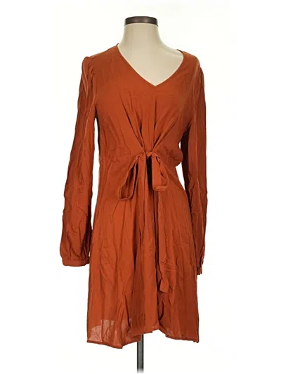 Pre-owned Nine West Casual Dress In Brown