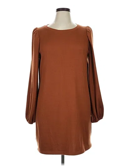 Pre-owned Nine West Casual Dress In Brown