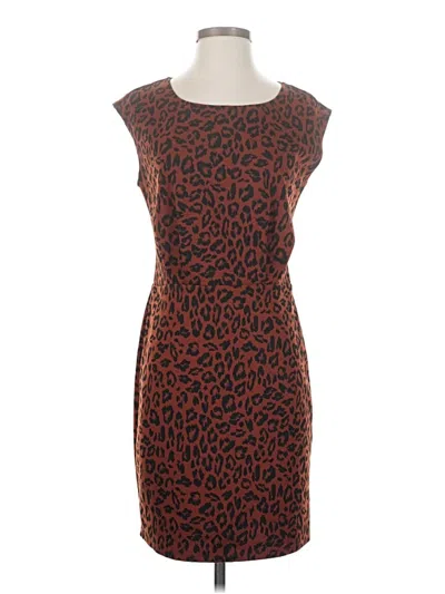 Pre-owned Nine West Casual Dress In Brown