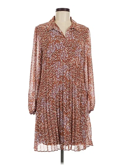 Pre-owned Nine West Casual Dress In Brown