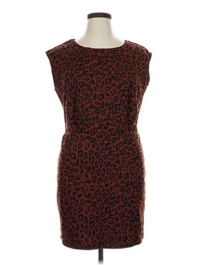 Pre-owned Nine West Casual Dress In Brown
