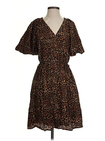 Pre-owned Nine West Casual Dress In Brown