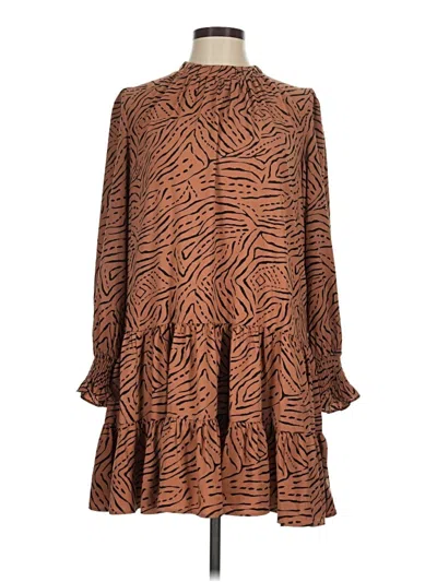 Pre-owned Nine West Casual Dress In Brown