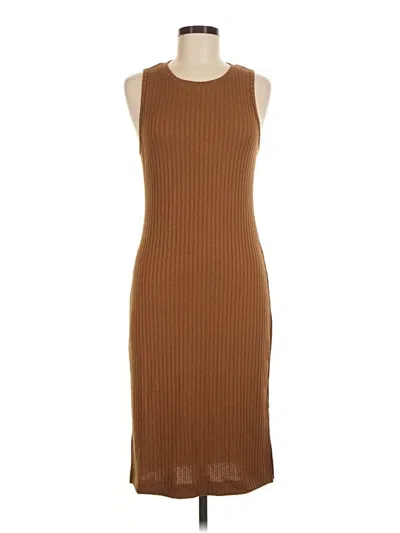 Pre-owned Nine West Casual Dress In Brown
