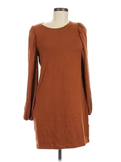 Pre-owned Nine West Casual Dress In Brown
