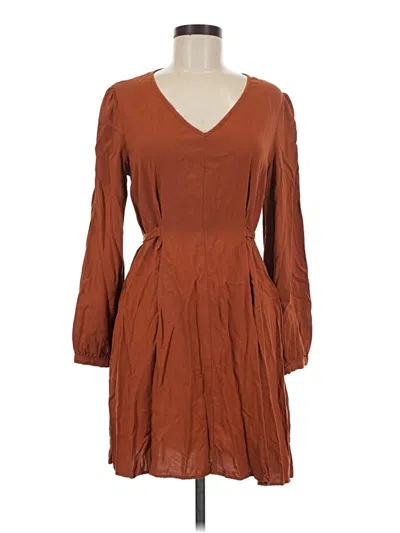 Pre-owned Nine West Casual Dress In Brown