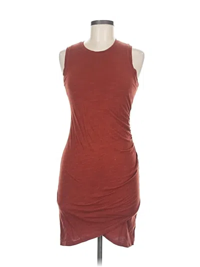 Pre-owned Nine West Casual Dress In Burgundy