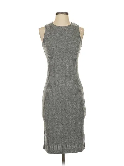 Pre-owned Nine West Casual Dress In Gray