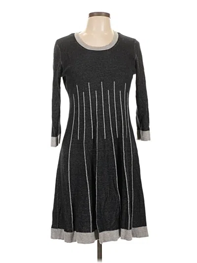 Pre-owned Nine West Casual Dress In Gray