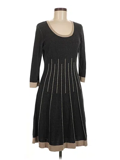 Pre-owned Nine West Casual Dress In Gray
