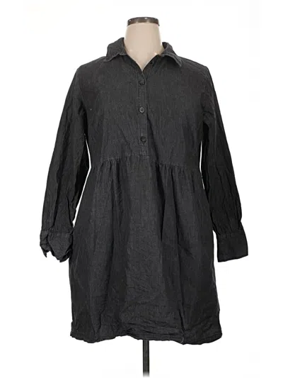 Pre-owned Nine West Casual Dress In Gray