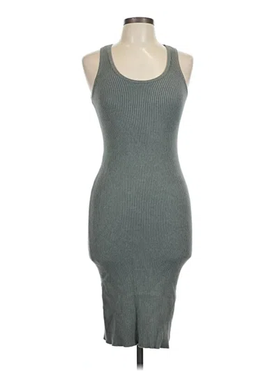 Pre-owned Nine West Casual Dress In Gray