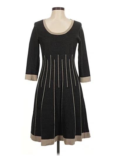 Pre-owned Nine West Casual Dress In Gray