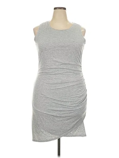 Pre-owned Nine West Casual Dress In Gray