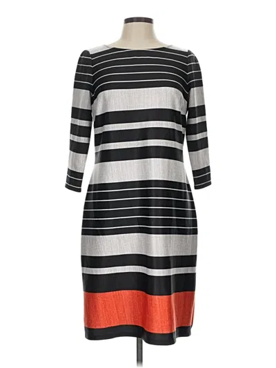Pre-owned Nine West Casual Dress In Gray