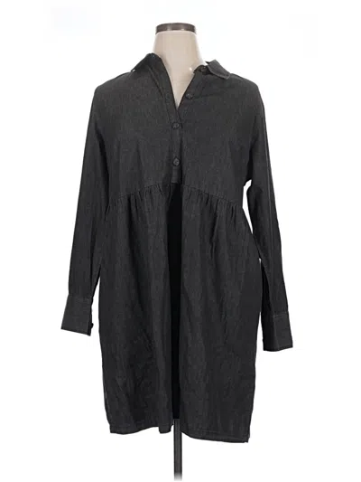 Pre-owned Nine West Casual Dress In Gray