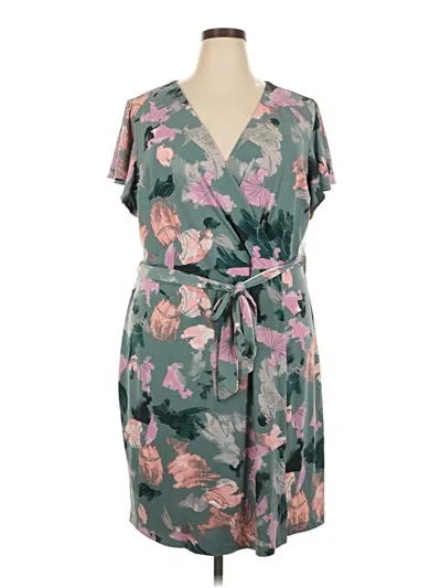 Pre-owned Nine West Casual Dress In Gray