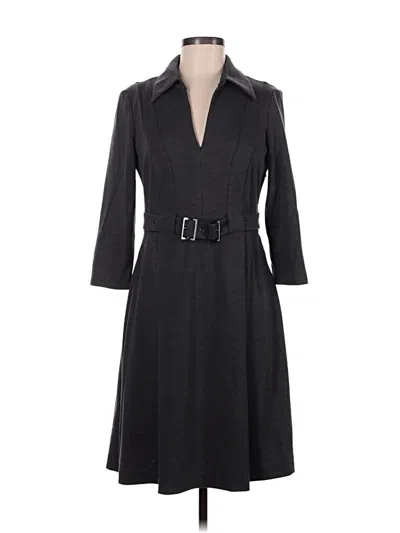 Pre-owned Nine West Casual Dress In Gray