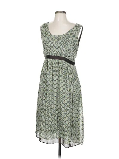 Pre-owned Nine West Casual Dress In Green
