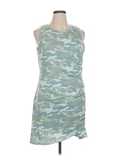Pre-owned Nine West Casual Dress In Green