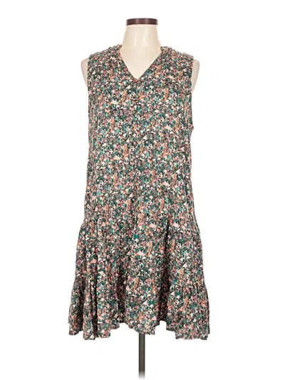 Pre-owned Nine West Casual Dress In Green