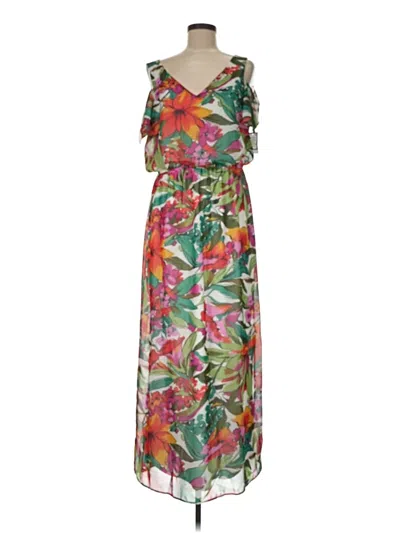 Pre-owned Nine West Casual Dress In Green