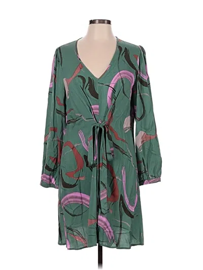 Pre-owned Nine West Casual Dress In Green