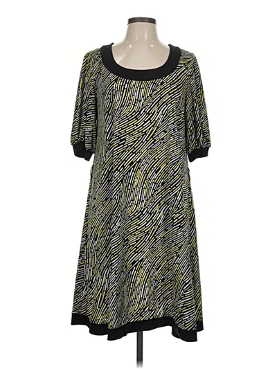 Pre-owned Nine West Casual Dress In Green