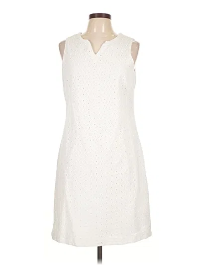 Pre-owned Nine West Casual Dress In Ivory