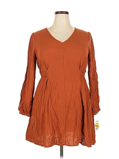 Pre-owned Nine West Casual Dress In Orange