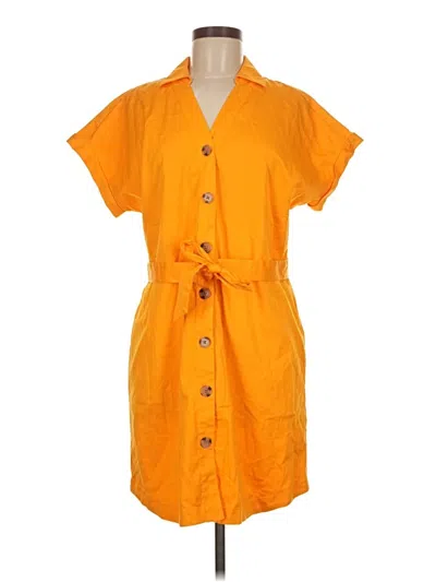 Pre-owned Nine West Casual Dress In Orange
