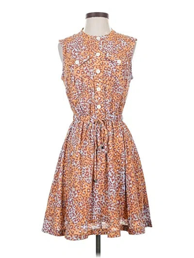 Pre-owned Nine West Casual Dress In Orange