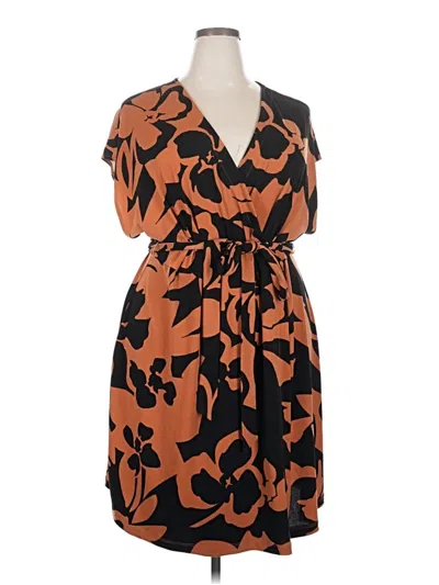 Pre-owned Nine West Casual Dress In Orange