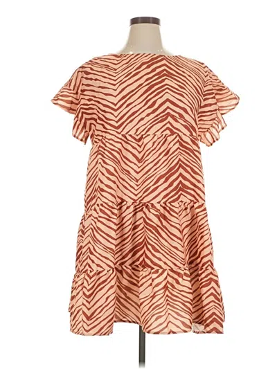 Pre-owned Nine West Casual Dress In Orange
