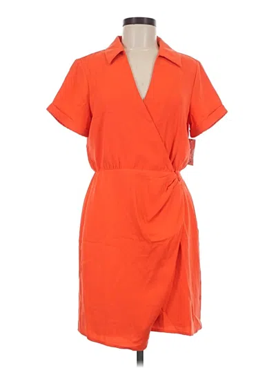 Pre-owned Nine West Casual Dress In Orange