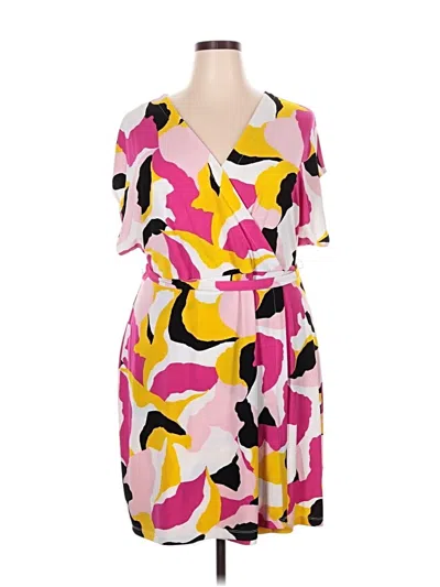 Pre-owned Nine West Casual Dress In Pink