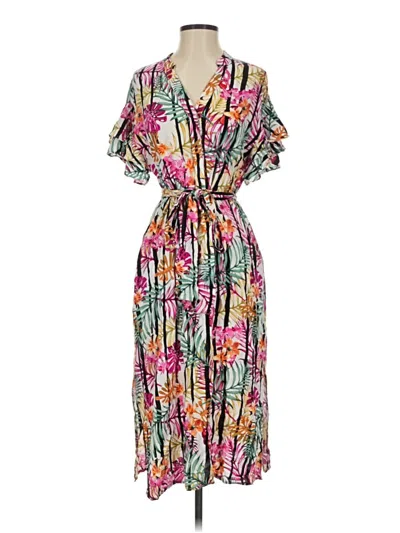 Pre-owned Nine West Casual Dress In Pink