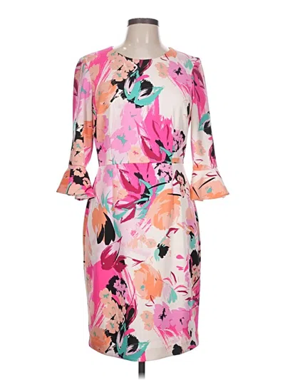 Pre-owned Nine West Casual Dress In Pink