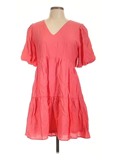 Pre-owned Nine West Casual Dress In Pink