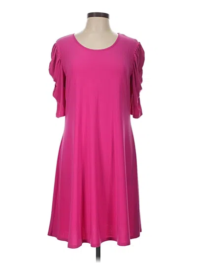 Pre-owned Nine West Casual Dress In Pink