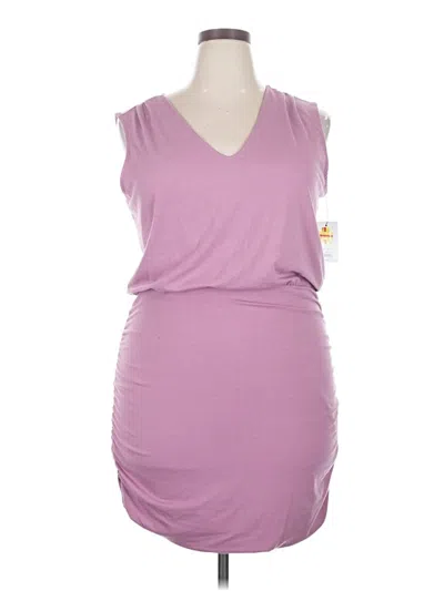 Pre-owned Nine West Casual Dress In Purple