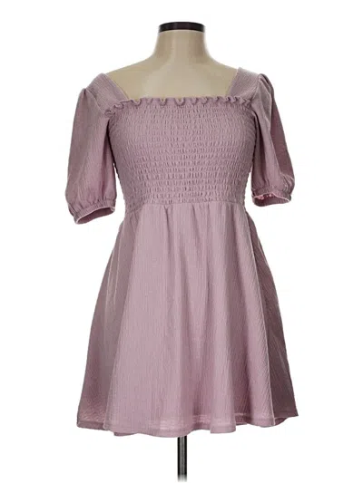 Pre-owned Nine West Casual Dress In Purple