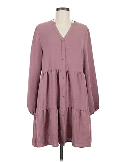 Pre-owned Nine West Casual Dress In Purple