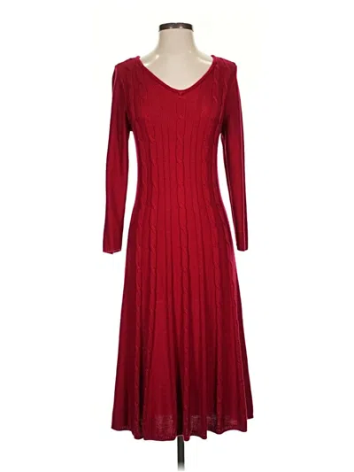 Pre-owned Nine West Casual Dress In Red