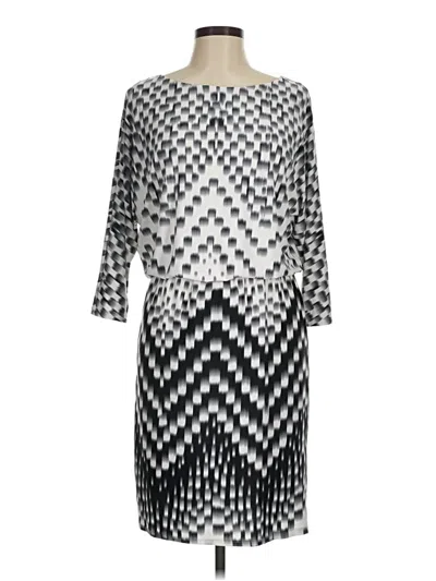 Pre-owned Nine West Casual Dress In Silver