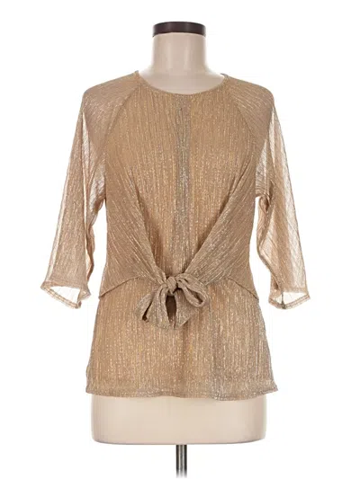 Pre-owned Nine West Casual Dress In Tan